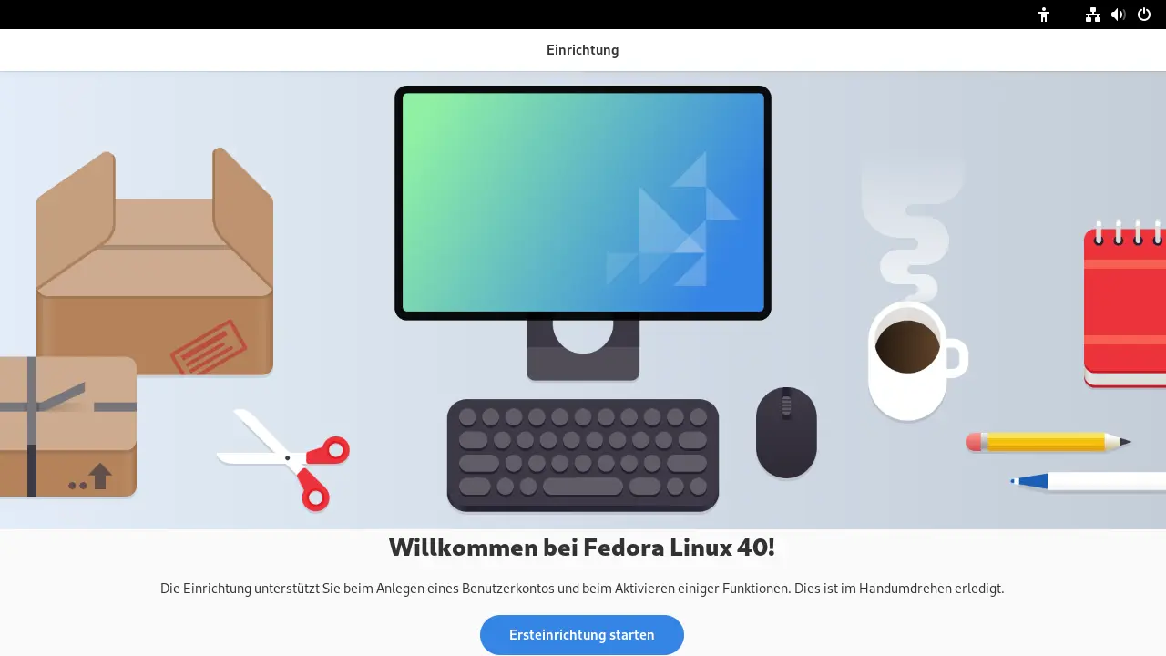 Bild: Dickes Bild zur Ersteinrichtung.